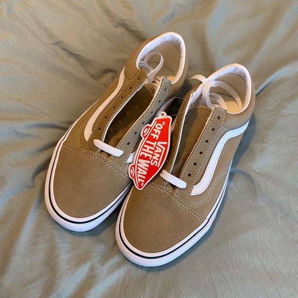 vans shoes light brown